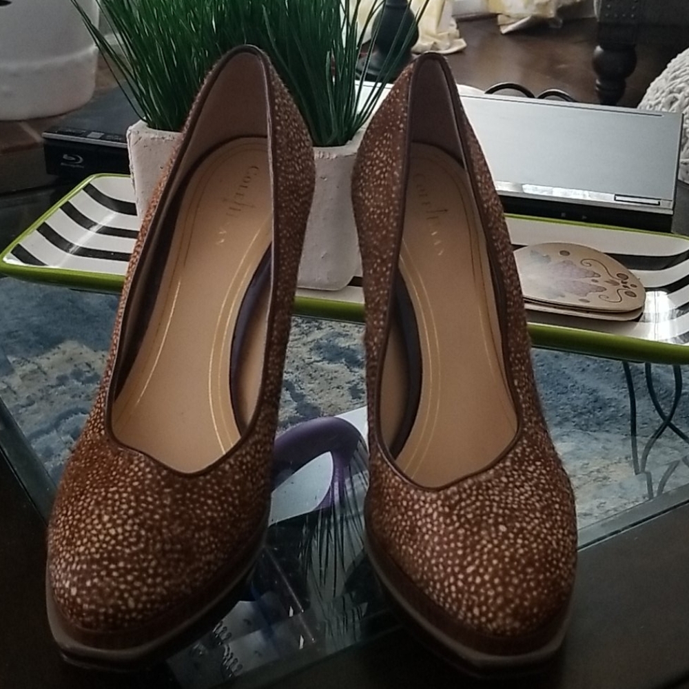 Cole Haan Animal Hair Heels